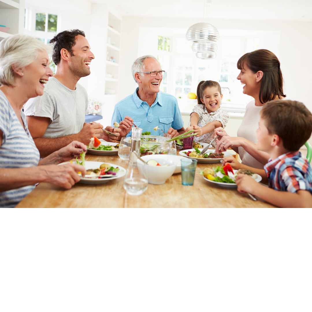 A family at the table